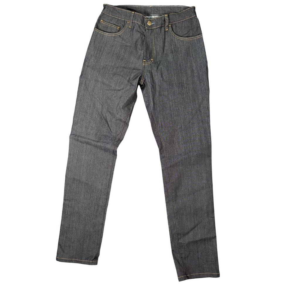 Blue Delta Custom Raw Denim Jeans Men's Size 29x30 Indigo Straight Leg Bespoke